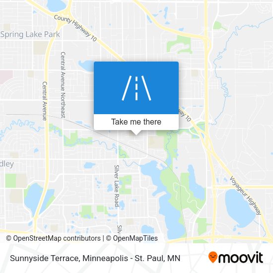 Mapa de Sunnyside Terrace