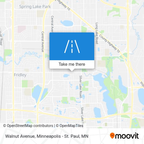 Walnut Avenue map