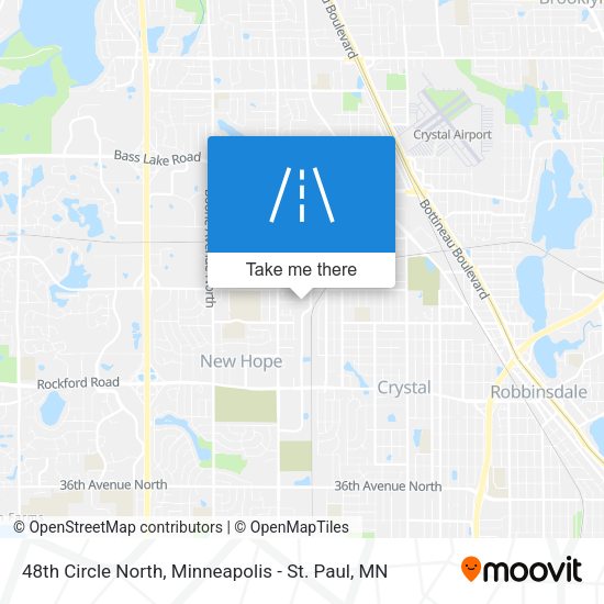 Mapa de 48th Circle North