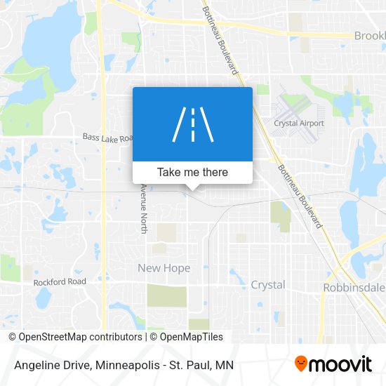 Angeline Drive map