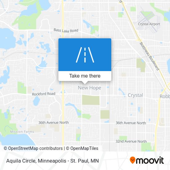Aquila Circle map