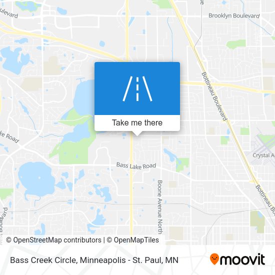 Bass Creek Circle map