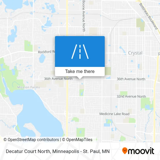 Decatur Court North map