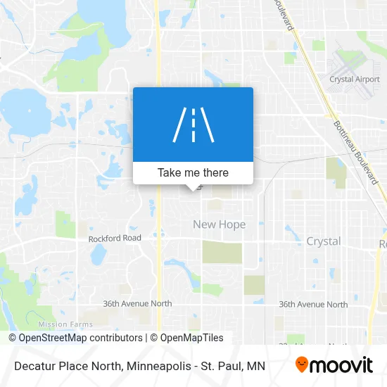 Decatur Place North map