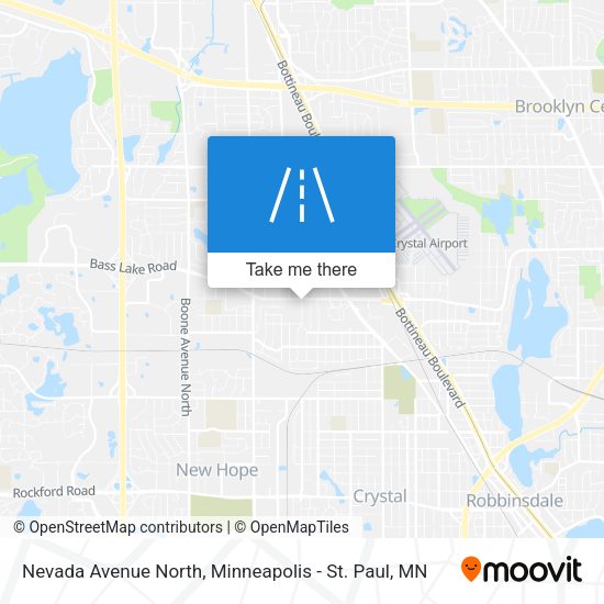 Mapa de Nevada Avenue North