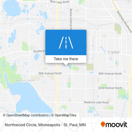 Northwood Circle map