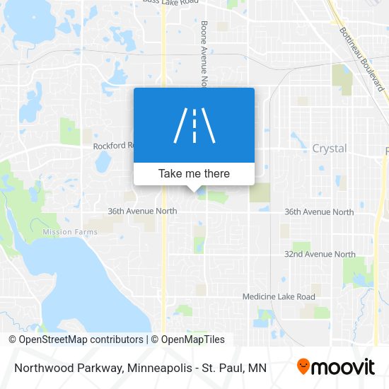 Northwood Parkway map
