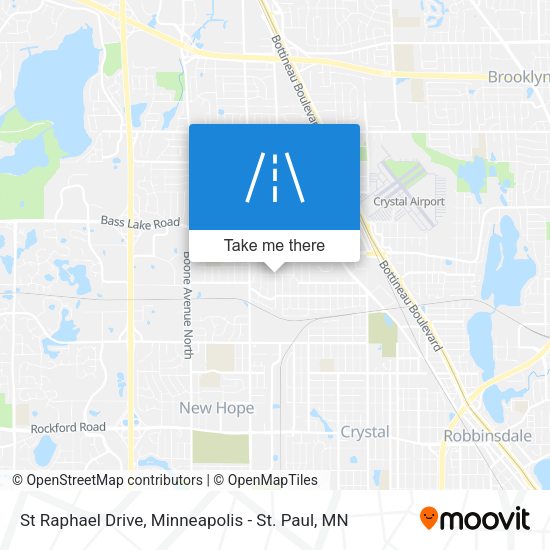 Mapa de St Raphael Drive