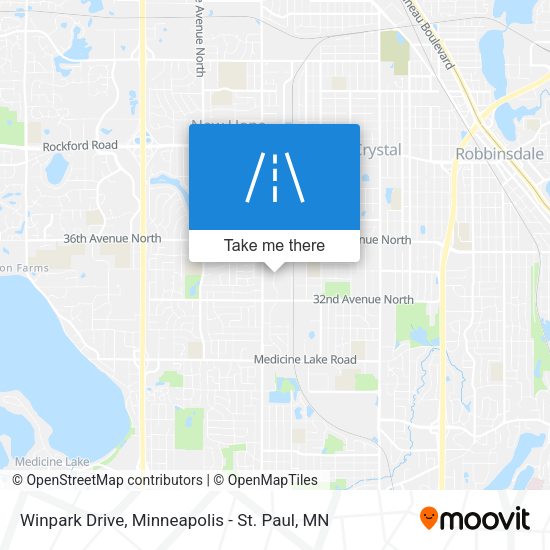 Winpark Drive map