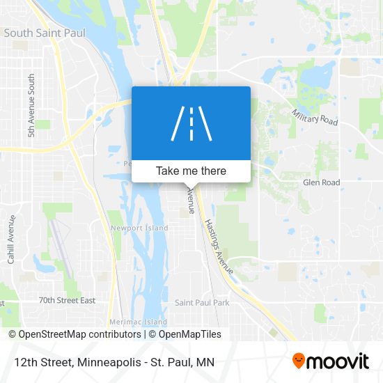 12th Street map