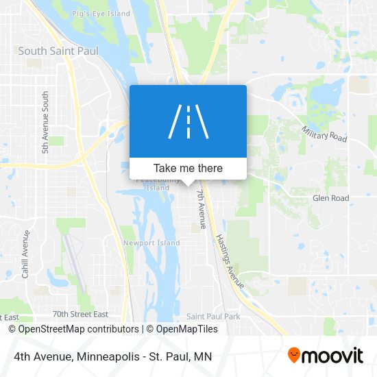 Mapa de 4th Avenue