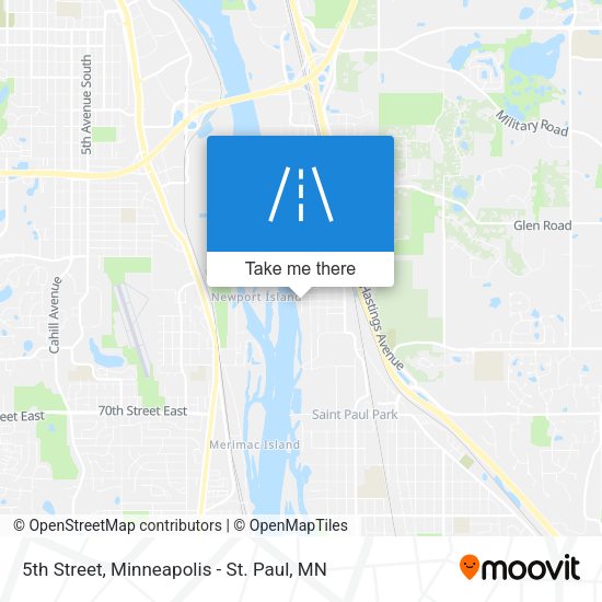 5th Street map