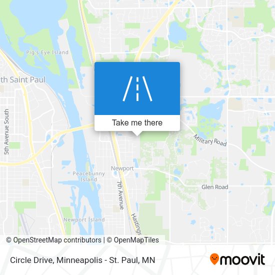 Mapa de Circle Drive