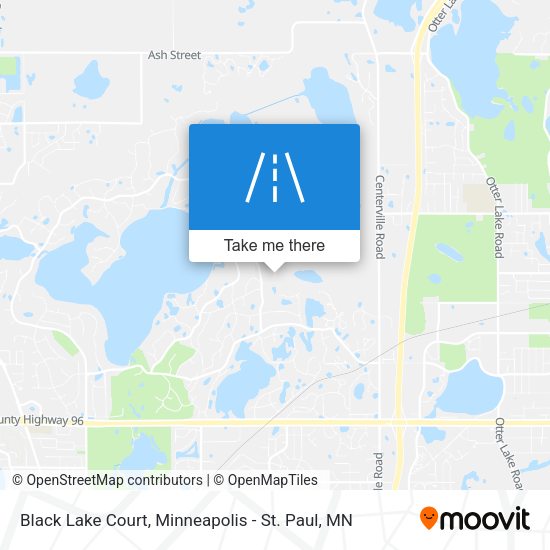 Black Lake Court map