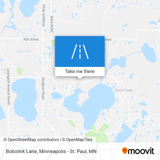 Bobolink Lane map