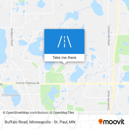 Buffalo Road map