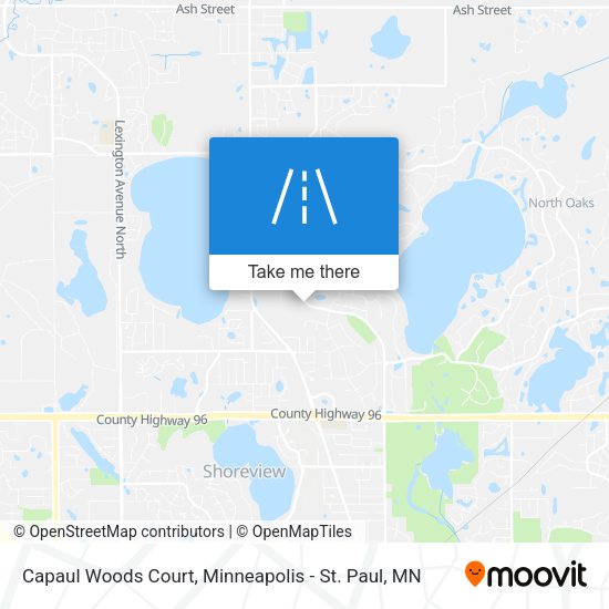 Mapa de Capaul Woods Court