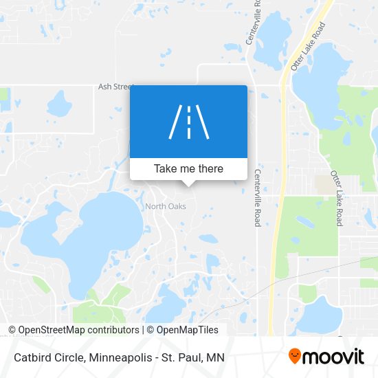 Catbird Circle map