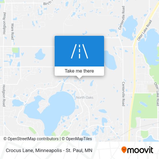 Mapa de Crocus Lane