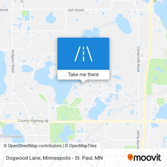 Dogwood Lane map