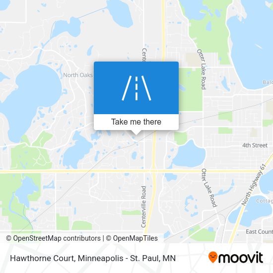 Hawthorne Court map