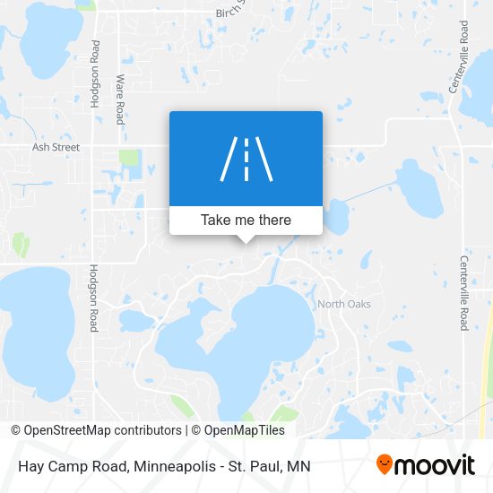 Hay Camp Road map