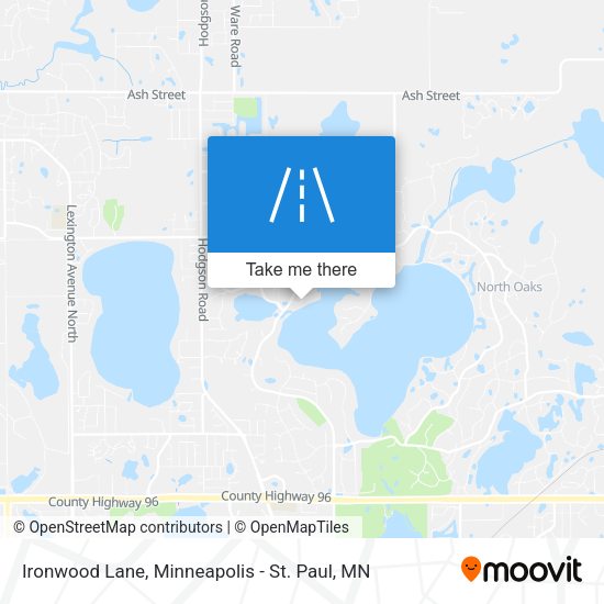 Mapa de Ironwood Lane