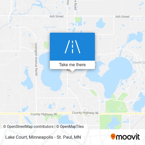 Lake Court map