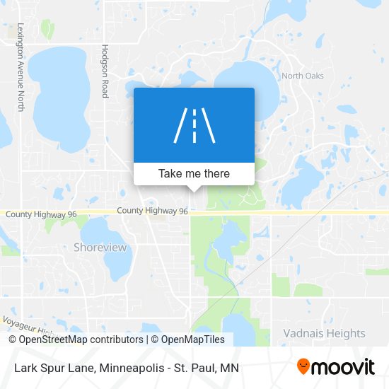 Mapa de Lark Spur Lane