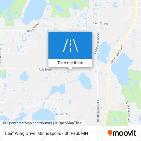 Leaf Wing Drive map