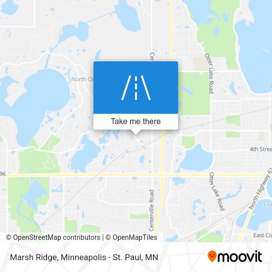 Mapa de Marsh Ridge