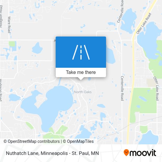 Nuthatch Lane map