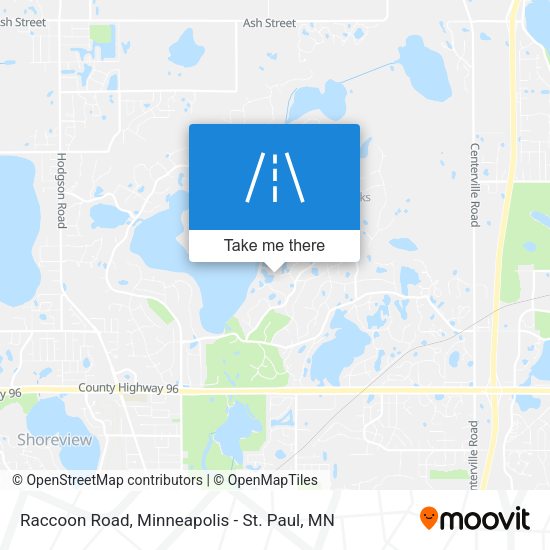 Raccoon Road map