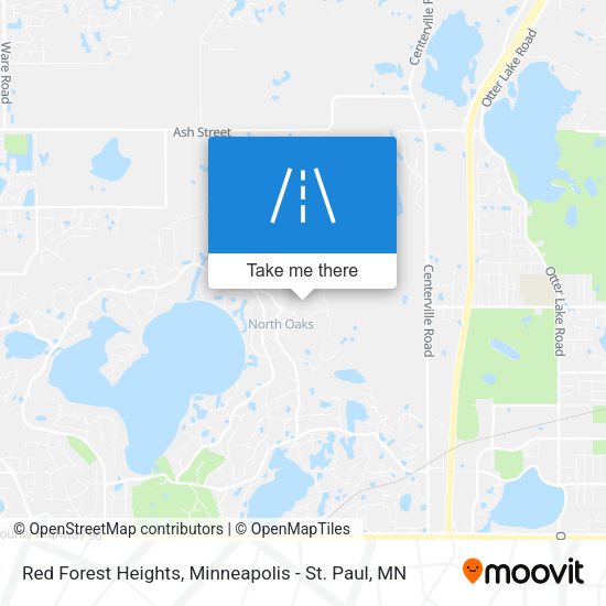 Mapa de Red Forest Heights