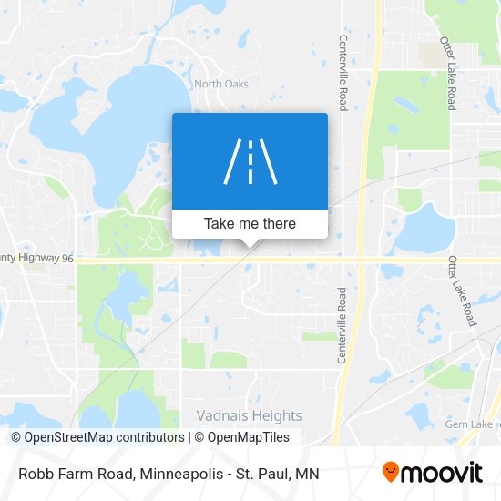 Mapa de Robb Farm Road