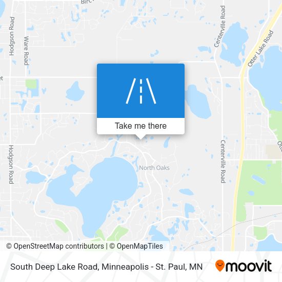 Mapa de South Deep Lake Road