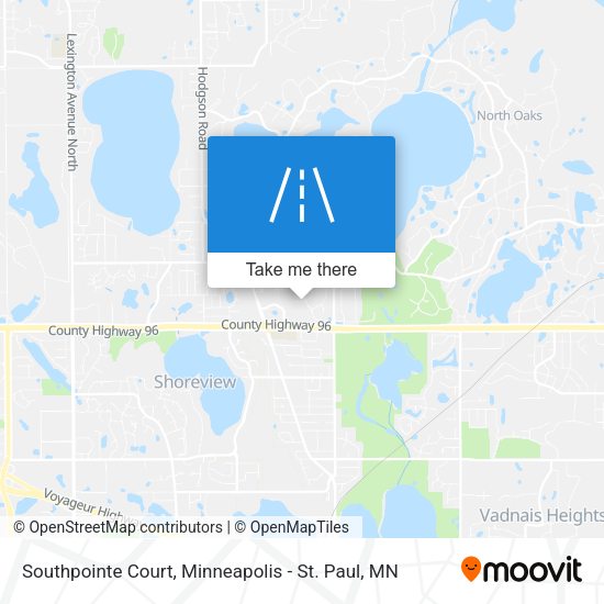 Southpointe Court map