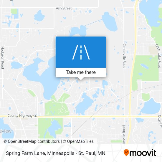 Mapa de Spring Farm Lane
