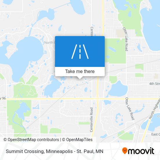 Summit Crossing map