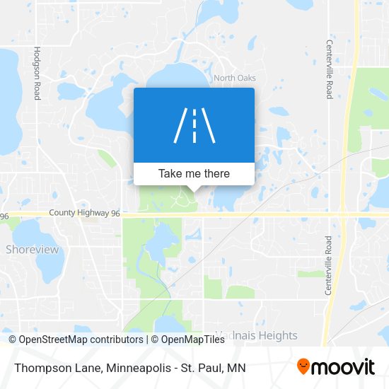 Mapa de Thompson Lane