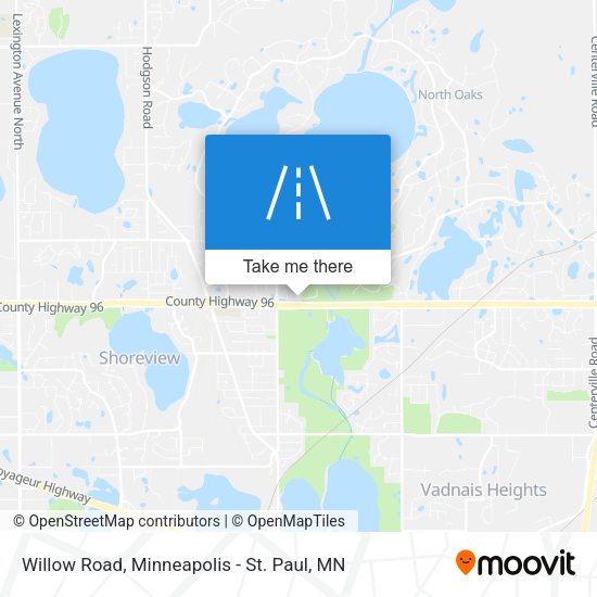 Willow Road map