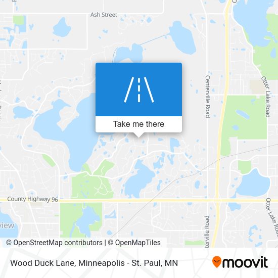Wood Duck Lane map