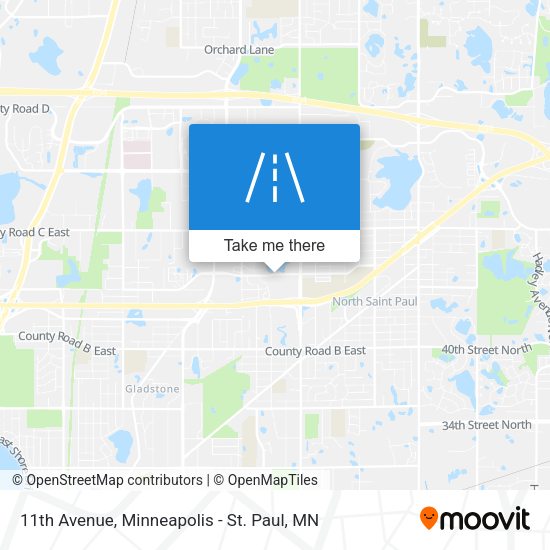 Mapa de 11th Avenue