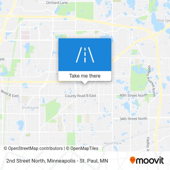 2nd Street North map