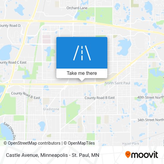 Mapa de Castle Avenue