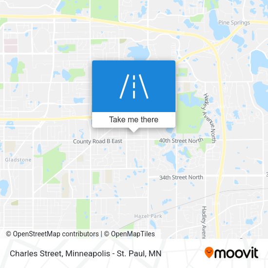 Charles Street map