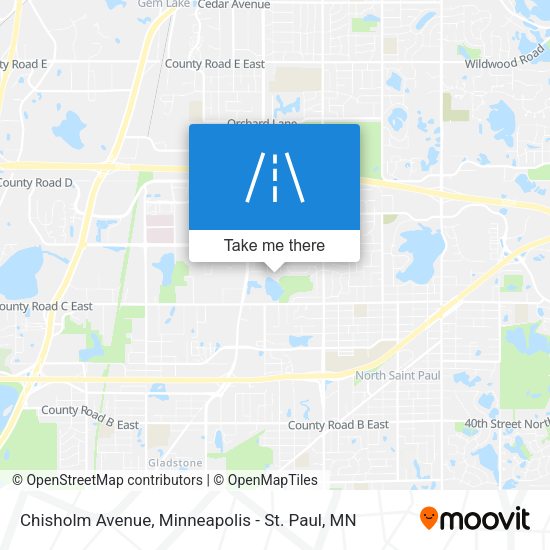 Mapa de Chisholm Avenue