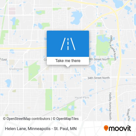 Helen Lane map