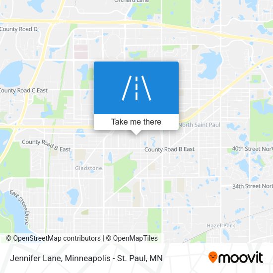 Jennifer Lane map