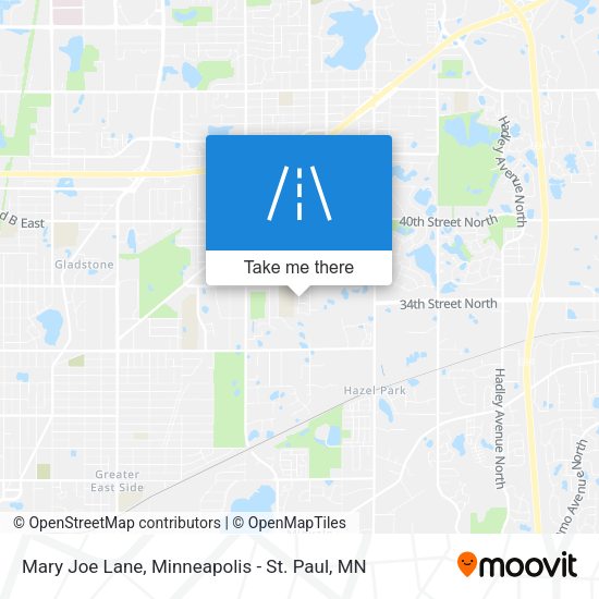 Mary Joe Lane map